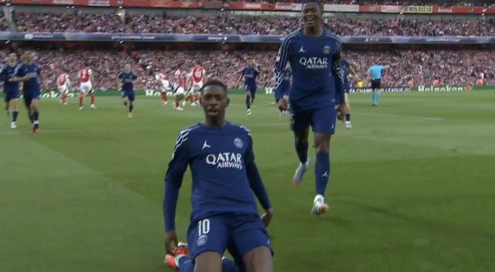 PSG wygrał pierwszy półfinał Ligi Mistrzów. Szybki cios załatwił Arsenal (VIDEO)